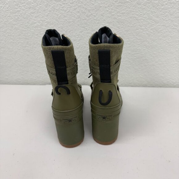Converse Chuck Taylor All Star GR 82 XX High Heel Olive Shoe 567490C Womens sz 5 - Picture 3 of 8